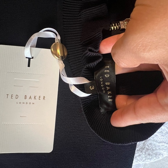 Ted Baker Floral Dress NWT size 3 (US size 8) - Picture 3 of 6